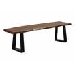 Porter Designs Manzanita Solid Sheesham Wood Dining Bench - Brown