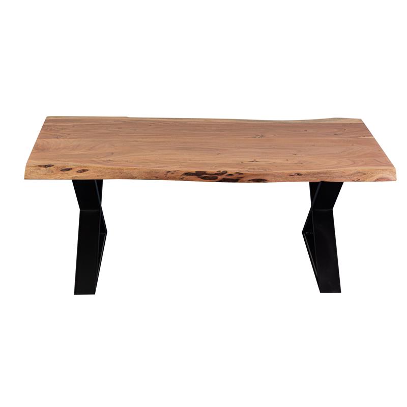 Porter Designs Manzanita Solid Acacia Wood Coffee Table - Natural