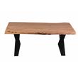 Porter Designs Manzanita Solid Acacia Wood Coffee Table - Natural