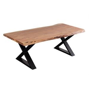 Porter Designs Manzanita Solid Acacia Wood Coffee Table - Natural