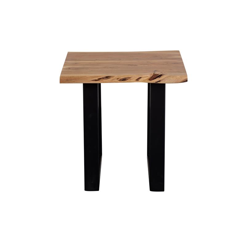 Porter Designs Manzanita Solid Acacia Wood End Table - Natural