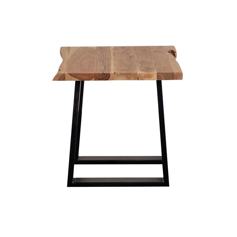 Porter Designs Manzanita Solid Acacia Wood End Table - Natural