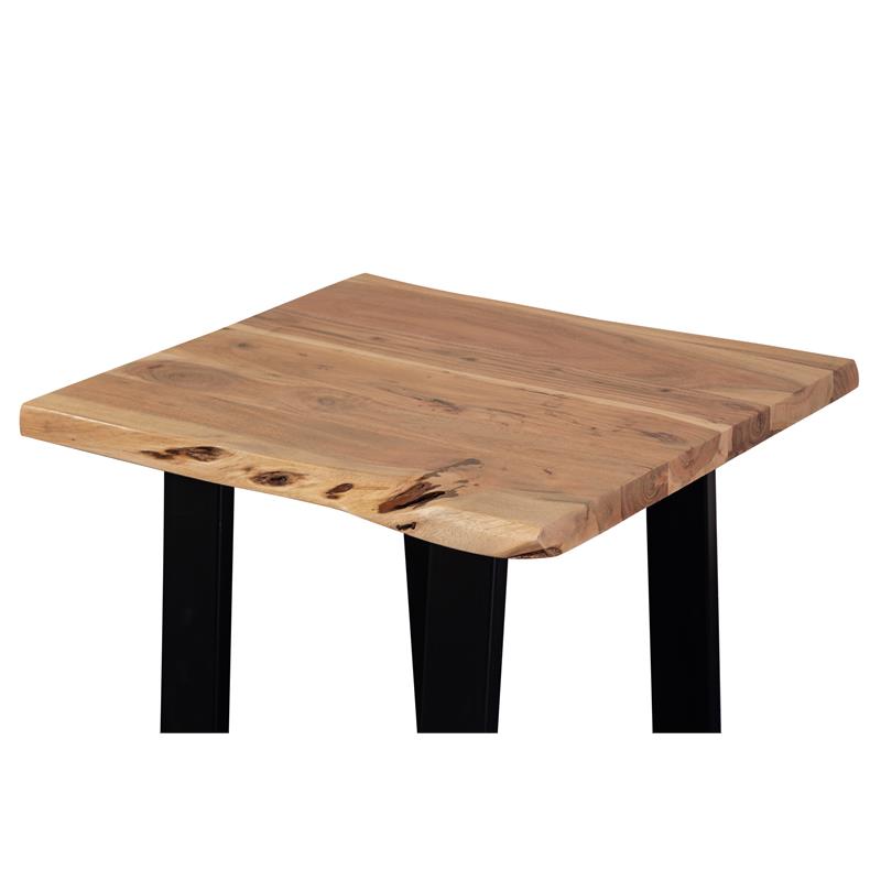 Porter Designs Manzanita Solid Acacia Wood End Table - Natural