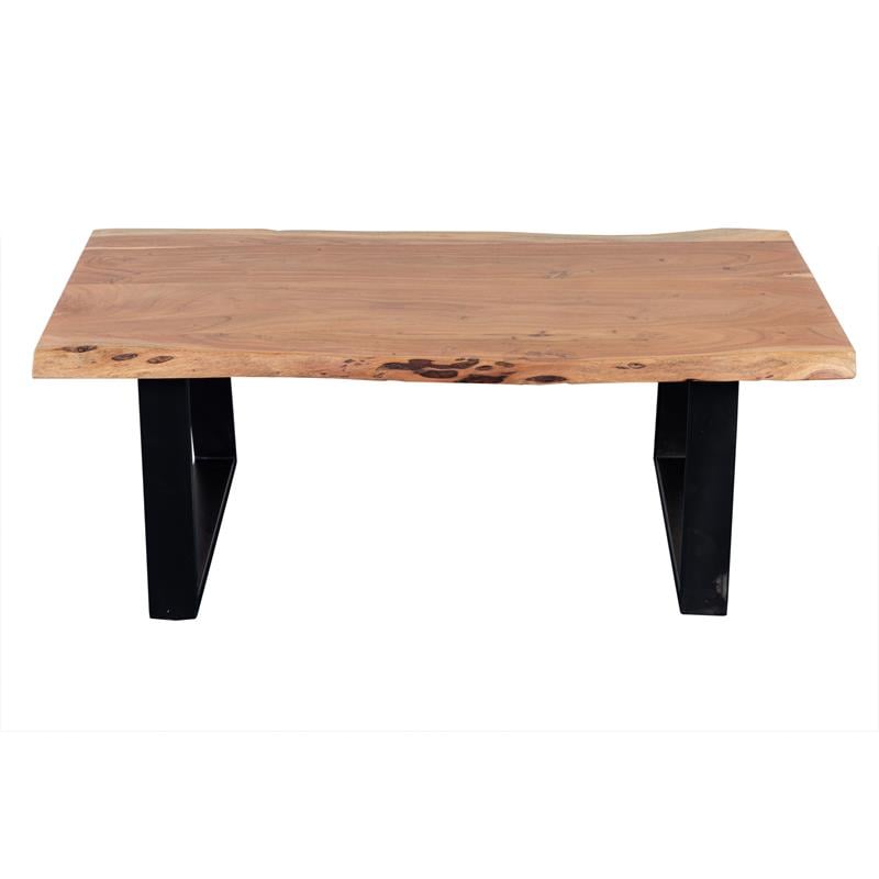 Porter Designs Manzanita Solid Acacia Wood Coffee Table - Natural