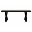 Porter Designs Manzanita Solid Sheesham Wood Coffee Table - Gray