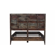 Porter Designs Fall River Solid Sheesham Wood Bed - Gray.