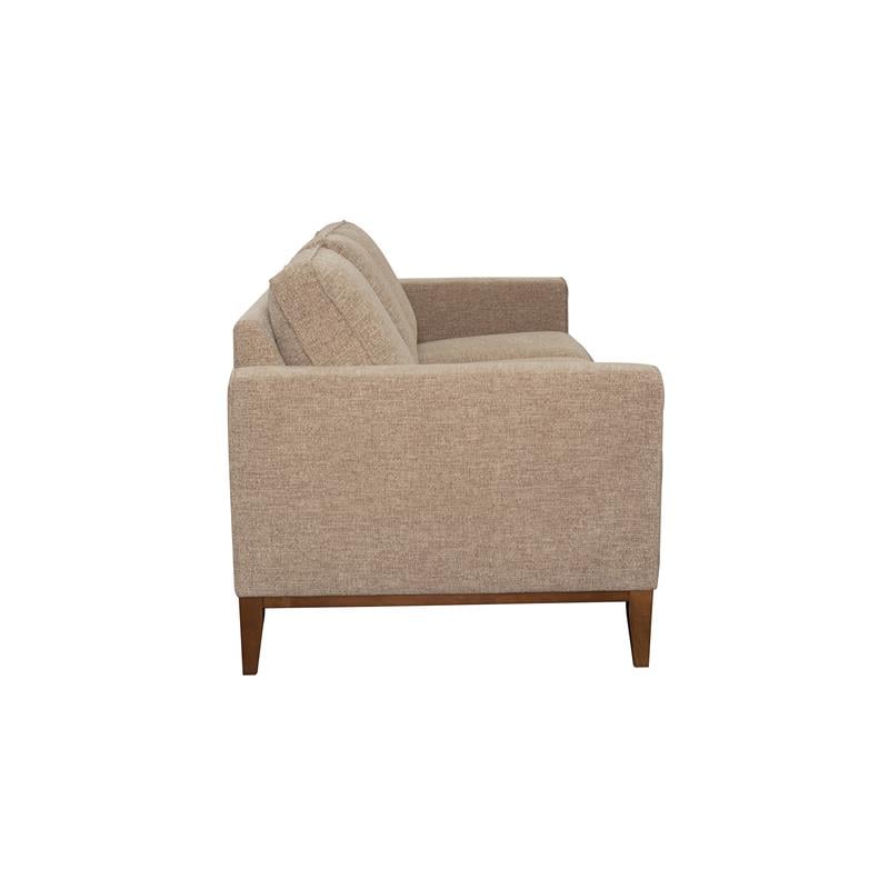 Sitswell Annie Wood Trim Sofa - Cream
