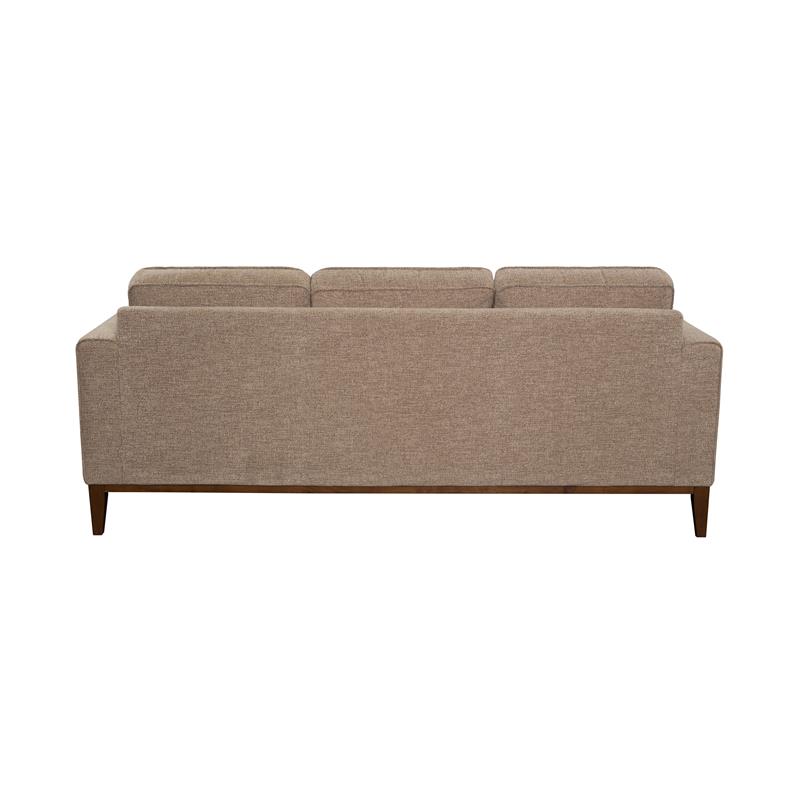 Sitswell Annie Wood Trim Sofa - Cream