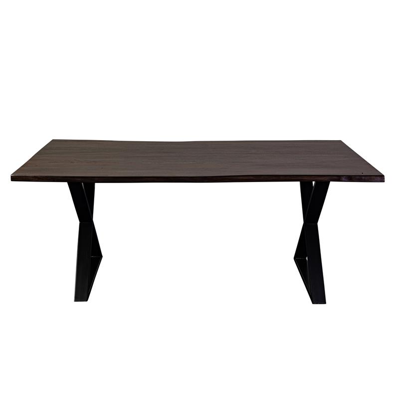 Porter Designs Manzanita Solid Sheesham Wood Dining Table - Gray