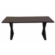 Porter Designs Manzanita Solid Sheesham Wood Dining Table - Gray