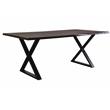 Porter Designs Manzanita Solid Sheesham Wood Dining Table - Gray