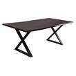 Porter Designs Manzanita Solid Sheesham Wood Dining Table - Gray