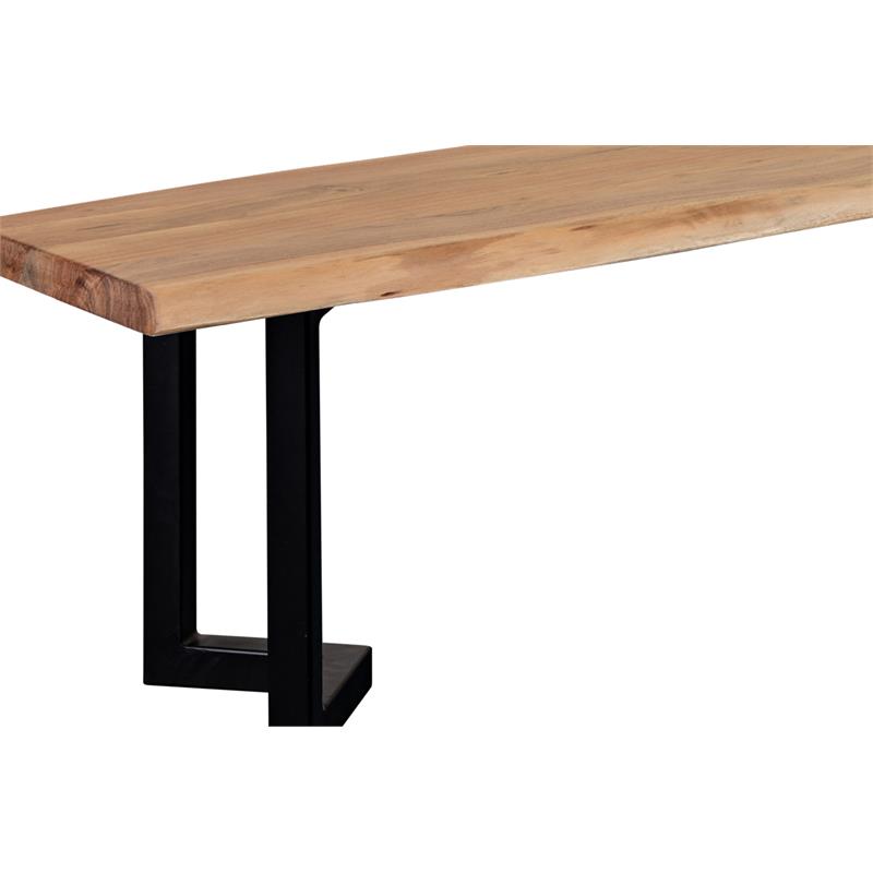 Porter Designs Manzanita Solid Acacia Wood Dining Bench - Natural