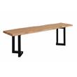 Porter Designs Manzanita Solid Acacia Wood Dining Bench - Natural