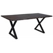 Porter Designs Manzanita Solid Sheesham Wood Dining Table - Gray