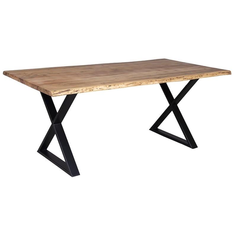 Porter Designs Manzanita Solid Acacia Wood Dining Table - Natural