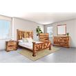 Porter Designs Crossroads Solid Sheesham Wood Queen Bed in Natural