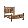 Porter Designs Crossroads Solid Sheesham Wood Queen Bed in Natural