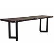 Porter Designs Manzanita Solid Sheesham Wood Dining Bench - Gray