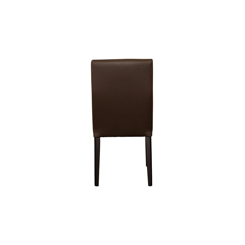 Porter Designs Verona Leather-Look Dining Chair in Brown (Set of 2)