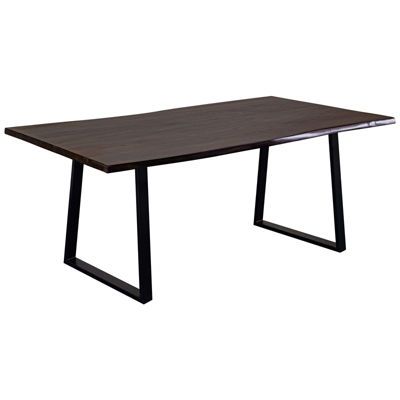 Porter Designs Manzanita Solid Sheesham Wood Dining Table - Gray