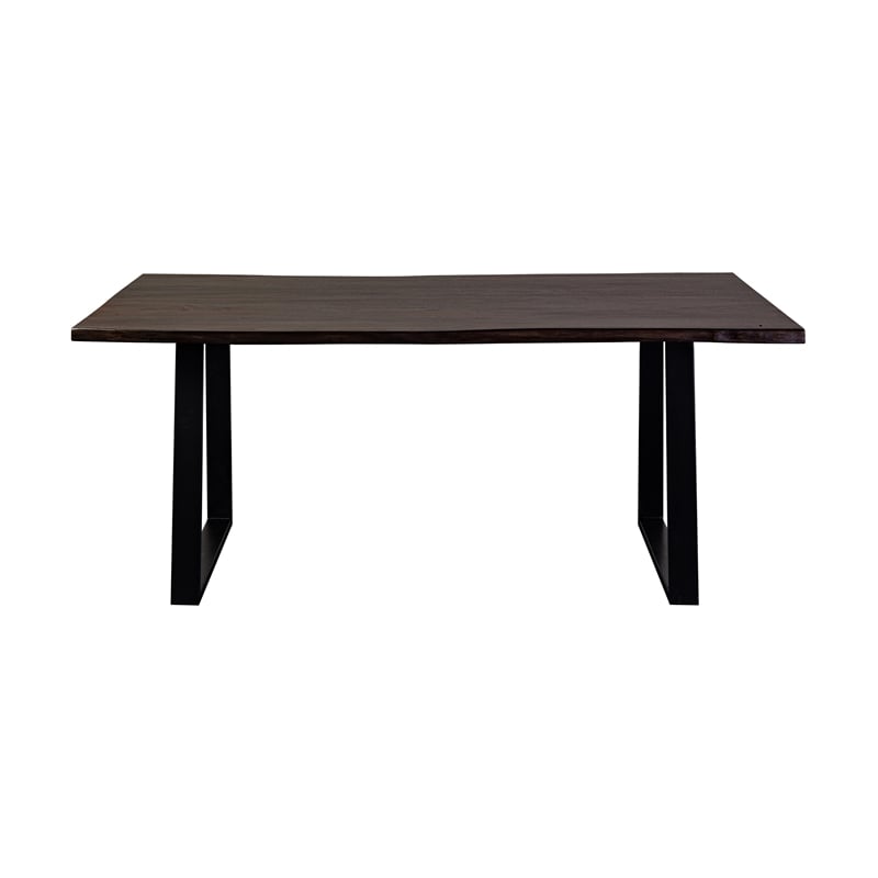 Porter Designs Manzanita Solid Sheesham Wood Dining Table - Gray