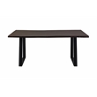 Porter Designs Manzanita Solid Sheesham Wood Dining Table - Gray