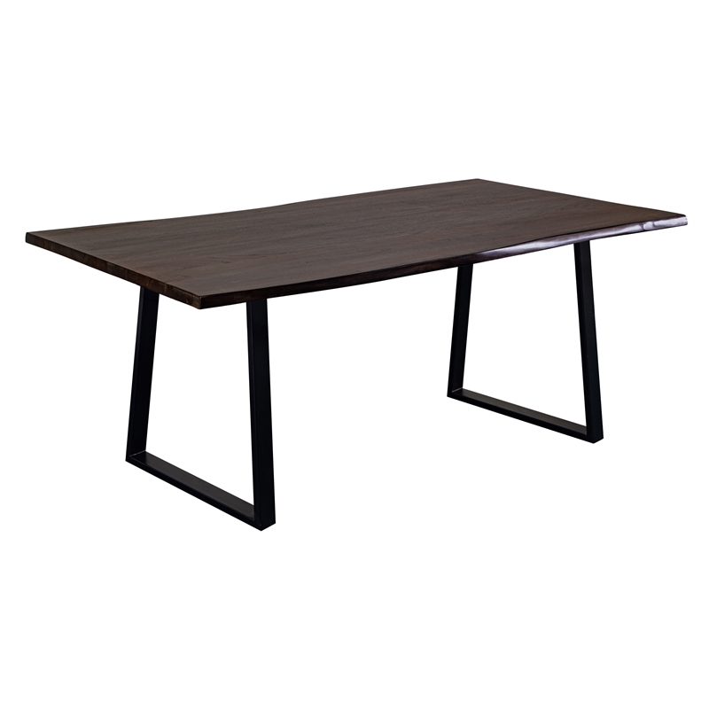 Porter Designs Manzanita Solid Sheesham Wood Dining Table - Gray
