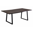 Porter Designs Manzanita Solid Sheesham Wood Dining Table - Gray