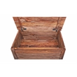 Porter Designs Kalispell Solid Sheesham Wood Coffee Table in Brown