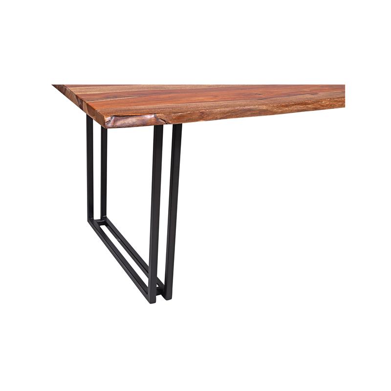Porter Designs Manzanita Solid Sheesham Wood Dining Table - Brown