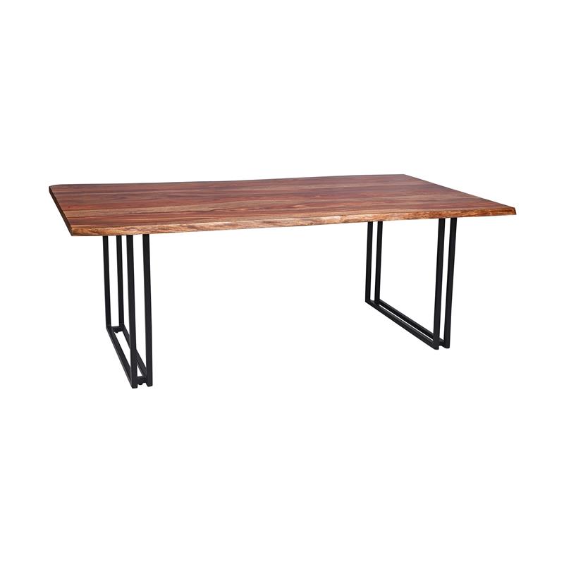 Porter Designs Manzanita Solid Sheesham Wood Dining Table - Brown