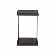 Porter Designs Manzanita Solid Sheesham Wood C Table in Gray (Set of 2)