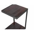 Porter Designs Manzanita Solid Sheesham Wood C Table in Gray (Set of 2)