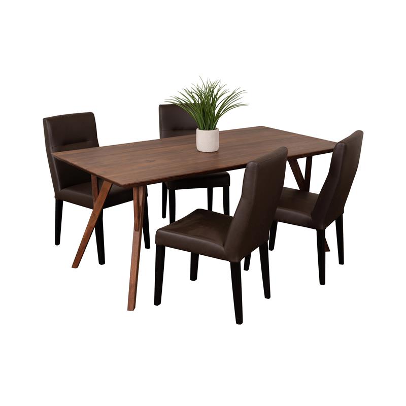 Porter Designs Portola Solid Acacia Wood Dining Table - Brown