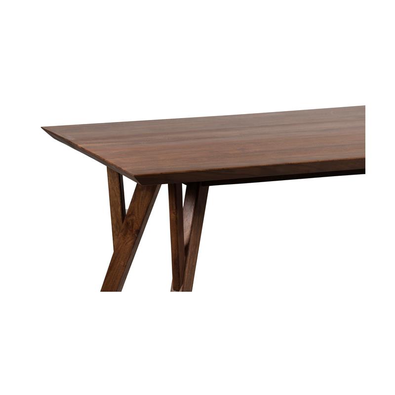 Porter Designs Portola Solid Acacia Wood Dining Table - Brown