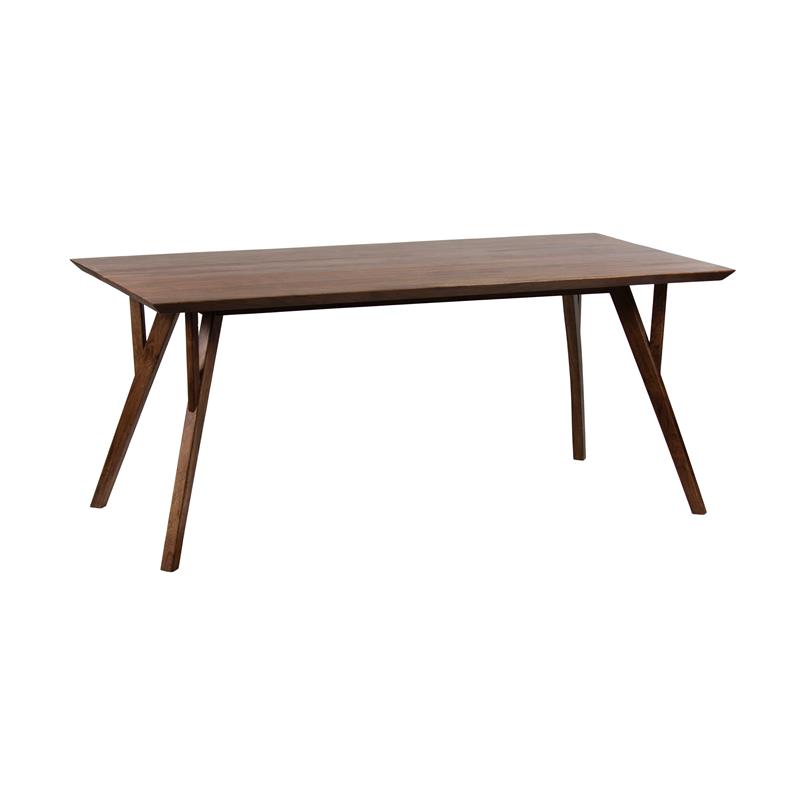 Porter Designs Portola Solid Acacia Wood Dining Table - Brown