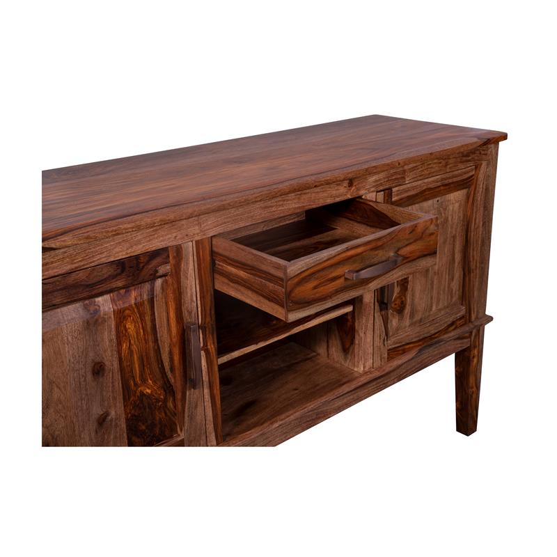 Porter Designs Sonora Solid Sheesham Wood Buffet/Sideboard in Brown