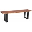 Porter Designs Manzanita Solid Sheesham Wood Dining Bench - Brown