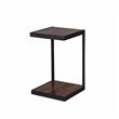 Porter Designs Manzanita Solid Sheesham Wood C Table in Brown (Set of 2)