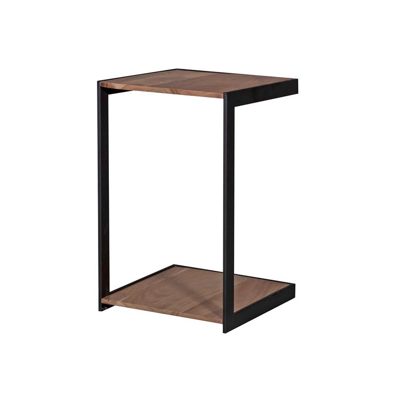 Porter Designs Manzanita Solid Sheesham Wood C Table in Natural (Set of 2)