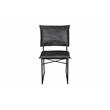 Porter Designs Malin Top Quality Leather Dining Chair in Gray (Set of 2)