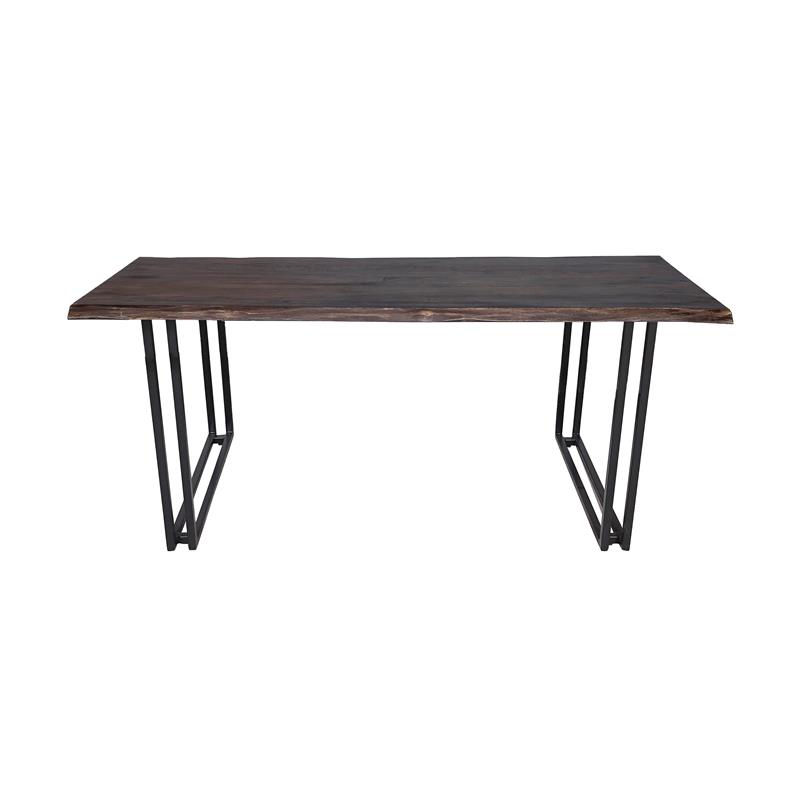 Porter Designs Manzanita Solid Acacia Wood Dining Table - Gray
