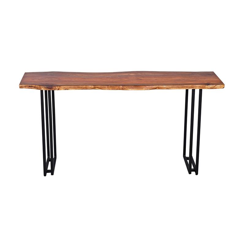Porter Designs Manzanita Solid Acacia Wood Console Table - Brown