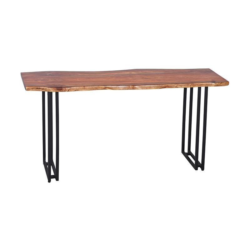 Porter Designs Manzanita Solid Acacia Wood Console Table - Brown