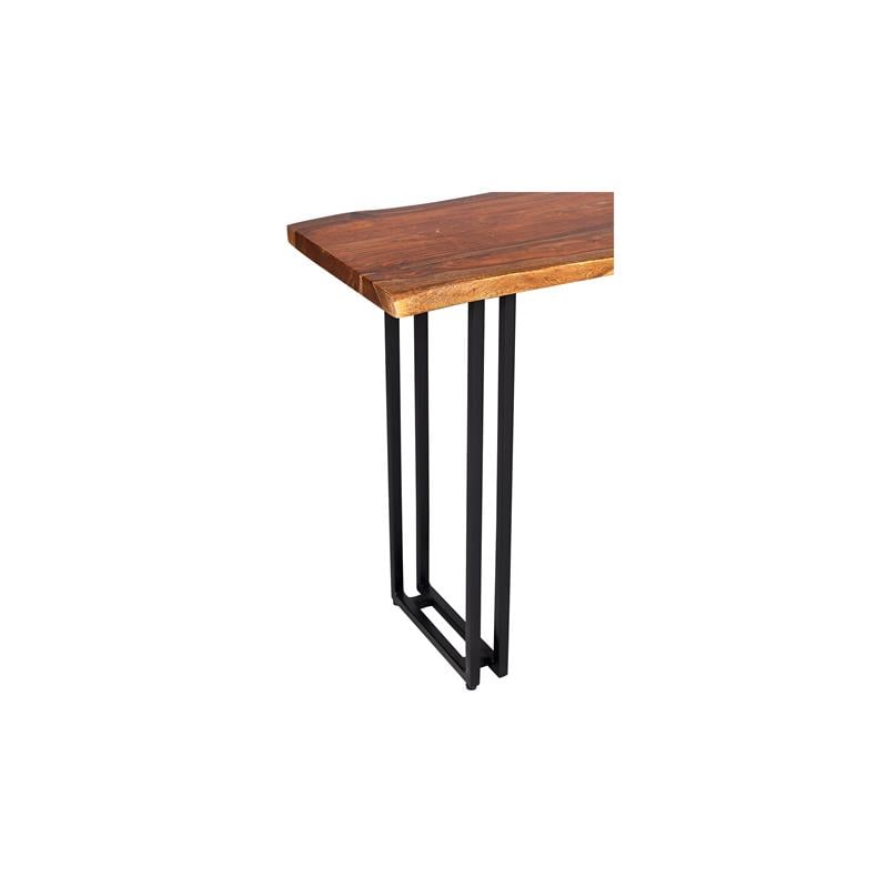 Porter Designs Manzanita Solid Acacia Wood Console Table - Brown