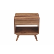 Porter Designs Fusion Solid Sheesham Wood Nightstand - Light Brown