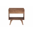 Porter Designs Fusion Solid Sheesham Wood Nightstand - Light Brown