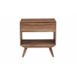 Porter Designs Fusion Solid Sheesham Wood Nightstand - Light Brown