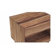 Porter Designs Fusion Solid Sheesham Wood Nightstand - Light Brown